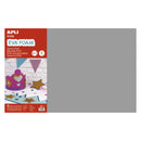 Apli Goma Eva Gris 600x400 - 5 Hojas de Alta Calidad y Facil de Cortar