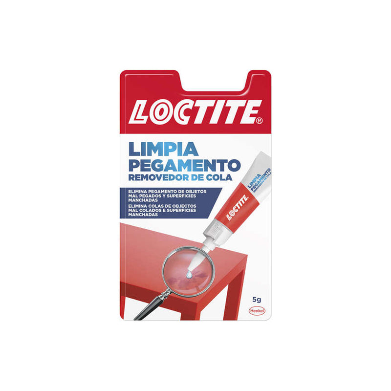 Loctite Super Glue-3 Limpia Pegamento 5gr - Elimina Restos de Etiquetas Adhesivas, Restos de Pegamento en Objetos Mal Pegados y Manchas de Tinta - 2950035