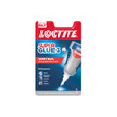 Loctite Superglue-3 Control 3gr - Adhesivo Extrafuerte - Resistente al Agua - Transparente y Duradero