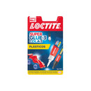 Loctite Superglue-3 Plasticos Dificiles Pegamento 2gr + Activador 4ml - Pegamento Transparente y Liquido - Formulado para Plasticos Dificiles - Facil de Extender - Incluye Activador en Formato de Rotulador - 2971822
