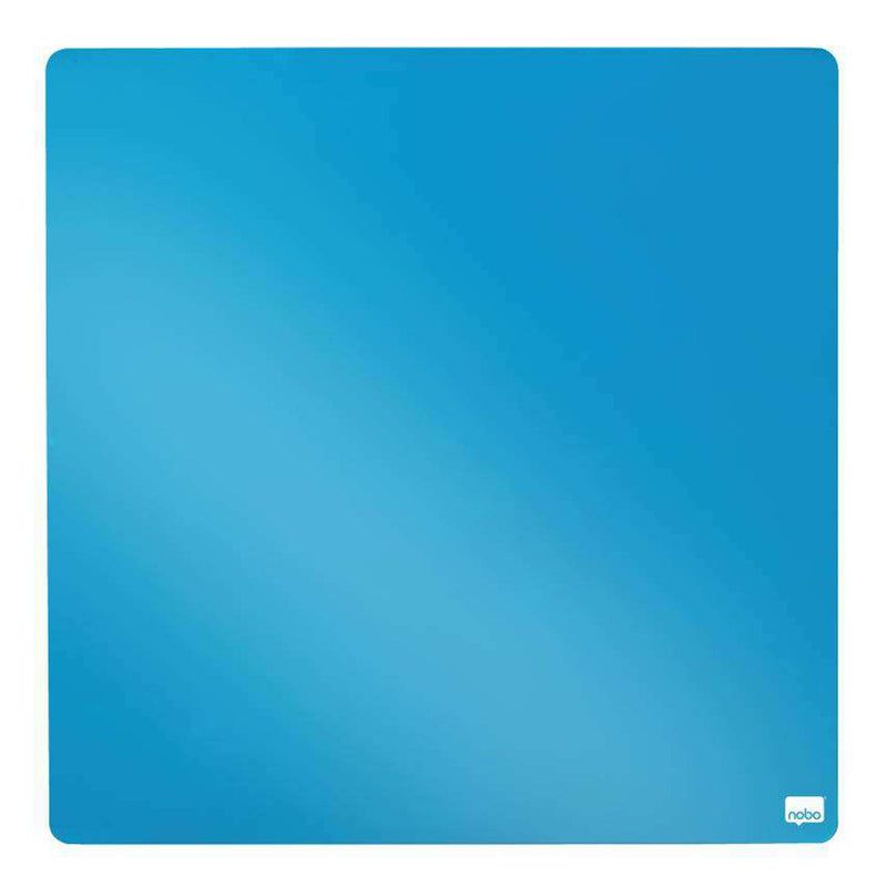 Nobo Tile Mini Pizarra Magnetica 360x360mm - sin Marco - Borrado en Seco - Azul