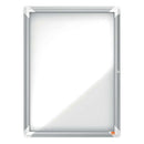 Nobo Vitrina Exteriores 4 Hojas A4 Superficie Blanca Magnetica 532x692x45mm Segura Aluminio