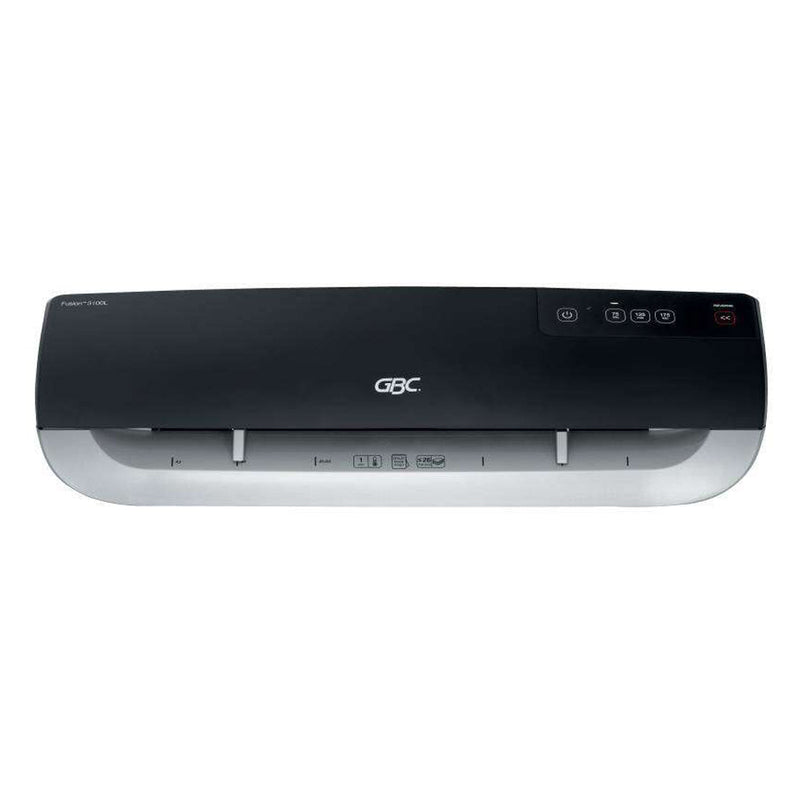 GBC Fusion 3100L Plastificadora Elegante y Rapida - Ideal para Oficinas Medianas - Calentamiento en 1 Minuto - Plastifica en 20 Segundos - Color Negro