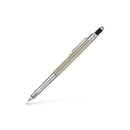 Faber-Castell TK-Fine Vario L Portaminas HB 0.5mm - Con Goma de Borrar - Clip de Metal - Color Champagne