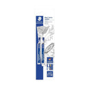Staedtler Micro Carbon 250 Pack de 2 Tubos de 12 Minas - Mina HB de 0.7mm - Resistencia a la Rotura - 90% Procedente de Materiales Naturales