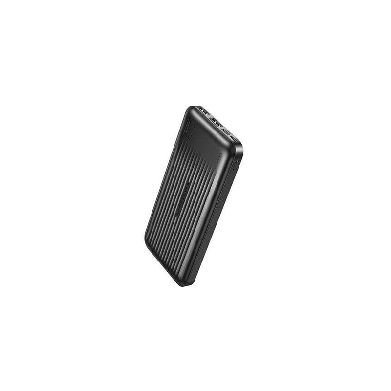 XO Power Boost 10000 - Capacidad 10000Mah - Pantalla LCD - Salida USB x 2, 5V/2A - Entrada Micro USB y Tipo C - Facil Transporte - Carga Rapida - Color Negro