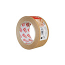 Apli Cinta Adhesiva Kraft 48mmx50m - Alta Adherencia - Respetuosa con el Medio Ambiente - Adhesivo de Caucho Natural - Color Marron