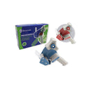 Bismark New Line TD1201 Precintadora - Cuchilla de Acero Templado - Empuñadura Ergonomica - Colores Rojo y Azul Aleatorios