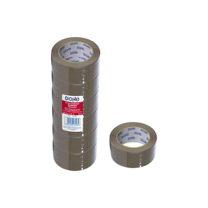 Dohe Precinto de Polipropileno Silencioso 48mmx66m - Color Marron