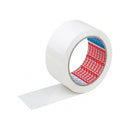 Tesa 4089 Precinto de Embalar 50mm x 132 Metros - Fabricado en Polipropileno - Adhesivo de Caucho Natural - Color Blanco - Pack 36 unidades