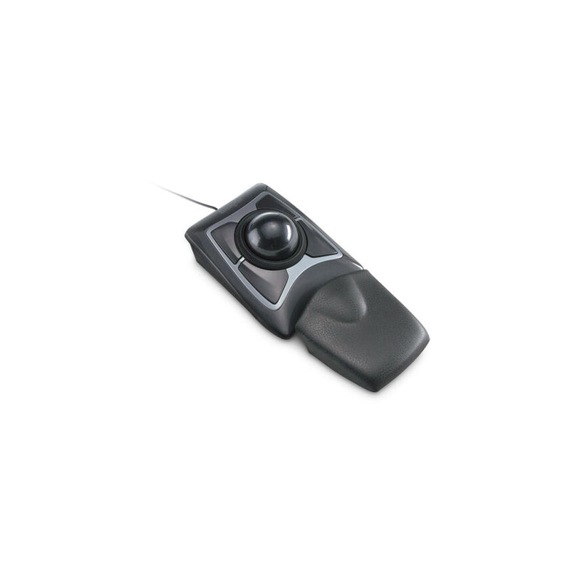 Kensington Expert Raton con Trackball Optico USB - Bola de 55mm - 4 Botones Personalizables - Reposamuñecas Extraible - Compatible con PC y Mac - Cable de 1.80m - Color Negro