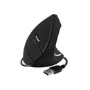 Subblim Glide Vertical Ergo Raton Vertical USB 1600dpi - 5 Botones - Uso Diestro - Color Negro