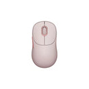 Xiaomi Wireless Mouse 3 Raton Inalambrico con Adaptador de 2.4GHz y Bluetooth 1200dpi - 5 Botones - Uso Diestro - Color Rosa