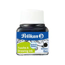Pelikan 523 N17 Tinta China 10ml - Tinta de Alta Calidad - Resistente al Agua - Ideal para Dibujo y Caligrafia - Color Negro