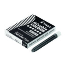 Pilot Pack de 6 Recargas para Pluma Estilografica Parallel - Capacidad 1ml - Color Negro