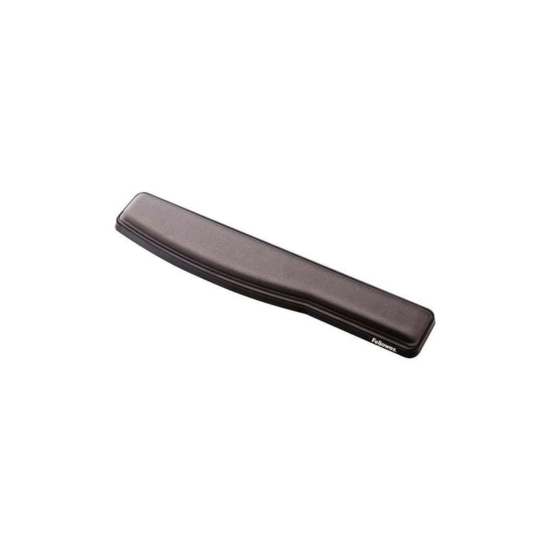 Fellowes Reposamuñecas Premium de Gel para Teclado Ajustable - Angulo y Altura Ajustable - Superficie de Poliester - Color Grafito