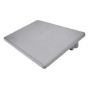 Kensington Reposapies Smartfit™ Solemate™ - Amplia Superficie de Apoyo - Altura Ajustable de 10cm a 14cm - Base Antideslizante - Mejora Postura y Circulacion - Color Gris