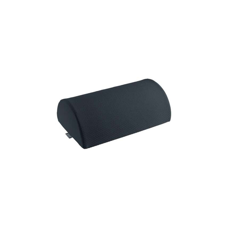 Leitz Ergo Cosy Reposapies de Escritorio - Promueve una Postura Saludable - Mejora la Circulacion - Funda Lavable - Para Usar con Calcetines o Descalzo - Color Gris Oscuro