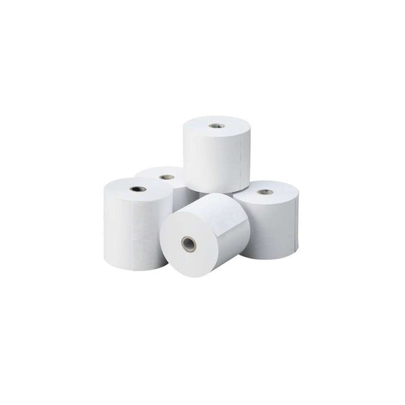 Oqonos Rollo de Papel Termico 110x40x12mm, Libre de BPA, FSC (5 unidades)