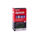 Apli Pack de 12 Rotuladores de Tiza Liquida - Punta Redonda - Ideal para Pizarras, Plastico, Vinilos, Metal, Etc - Facil de Borrar - Secado Rapido - Color Lila Pastel