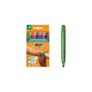 Bic Kids Pack de 5 Rotuladores de Sellos para Tatuajes Temporales - Tinta Dermatologicamente Testada y Sin Perfume - Colores Surtidos