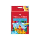 Faber-Castell Castle Pack de 12 Rotuladores - Tinta con Base de Agua Lavable - Colores Surtidos