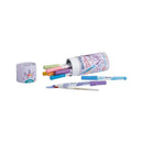 Giotto Candy Collection Turbo Soft Brush Bote de 12 Rotuladores Punta Pincel + Pincel - Colores Pastel Surtidos