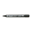 Pilot Rotulador Permanente 100 - Punta Fina de Bala 4,5mm - Trazo 1mm - Color Negro