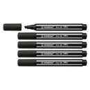 Stabilo Pen 68 MAX Rotulador - Punta de Fibra Biselada - Trazo entre 1-5mm aprox. - Tinta a Base de Agua - Color Negro