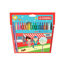 Stabilo Power Pack de 18 Rotuladores de Colores - Punta Media de 2mm - Tinta Lavable - Capuchon Ventilado - Colores Surtidos