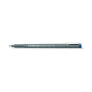 Staedtler Pigment Liner 308 Rotulador Calibrado - Trazo 0.3mm - Secado Rapido - Color Azul (10 unidades)
