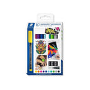 Staedtler Lumocolor 318 C10 Pack de 10 Rotuladores Permanentes - Trazo de 0.6mm Aprox - Secado Rapido - Colores Surtidos
