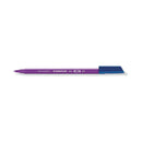 Staedtler Noris 326 Rotulador de Punta Fina - Trazo 1mm Aprox - Tina Base de Agua - Color Violeta