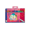Staedtler Triplus Fineliner 334 Pack de 25 Rotuladores de Punta Fina - Trazo 0.3mm Aprox - Tinta Base de Agua - Colores Surtidos