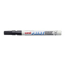 Uni-ball PX-21 Paint Marker - Marcador de Pintura - Punta Acrilica de Bala 0.8-1.2mm - Permanente en Todas las Superficies - Resistente a Luz y Agua - Cuerpo de Aluminio - Color Negro