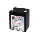 Salicru UBT 12/4,5 Bateria AGM Recargable de 4,5 Ah / 12 V - Color Negro