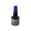 Horse Bote de Tinta para Tampon 30ml - Sin Aceite - Color Azul