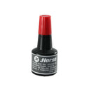 Horse Bote de Tinta para Tampon 30ml - Sin Aceite - Color Rojo