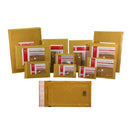 Bismark Bolsa Acolchada Kraft Nº12 120x215mm - Recubrimiento Interno de Laminas de Burbuja de Aire - Cierre Autoadhesivo - Ideal para Envios con Alta Proteccion - Pack 10 unidades