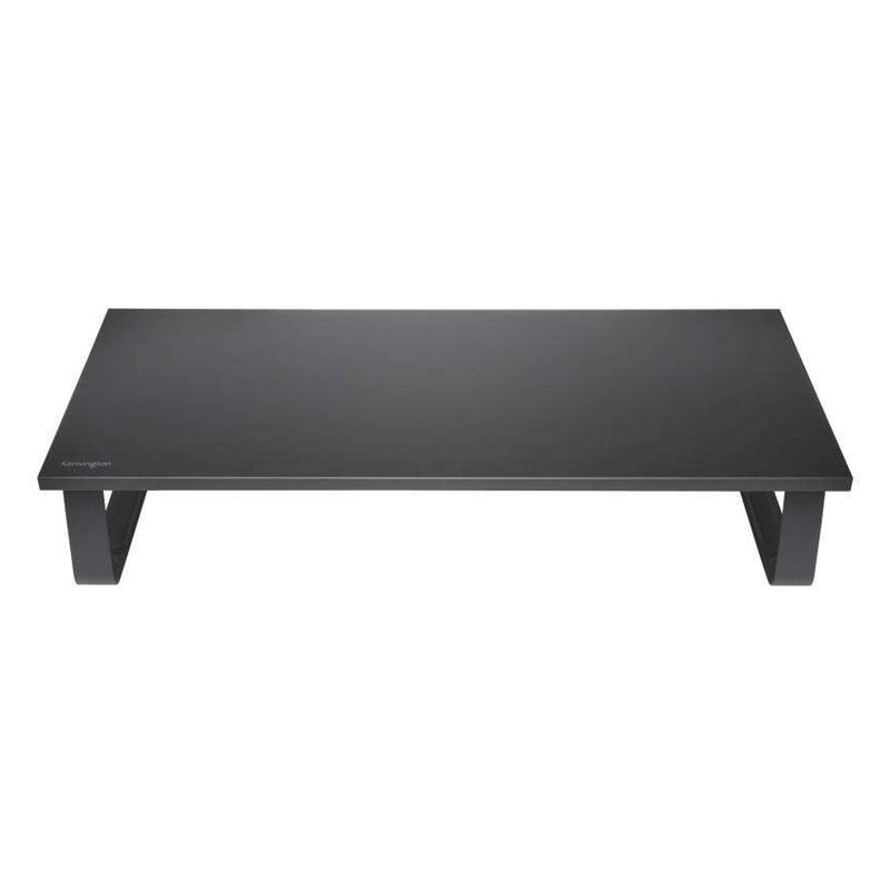 Kensington Essential Soporte Monitor Extraancho - Admite Dos Monitores - Espacio de Almacenamiento - Negro
