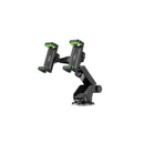 XO Soporte Universal para Telefonos - Apertura Mandril de 60-90mm - Ventosa de Agarre Fuerte - Dimensiones de 190x170x75mm - Peso de 180gr - Compatible con Telefonos de 5 A 69" - Color Negro