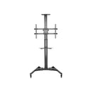 Ewent Soporte de Suelo EW1440 con Rueda - Bandeja - 37-70 - Peso Maximo Soportado 50Kg - Color Negro