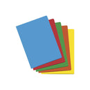 Dohe Pack de 50 Subcarpetas de Cartulina de 180gr Folio - Con Ranura para Fastener - Resistente y Duradera - Ideal para Organizar Documentos - Colores Surtidos