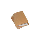 Mariola Pack de 50 Subcarpetas Kraft-Blanco - Formato A4 - Ranura para Fastener - Color Marron/Blanco