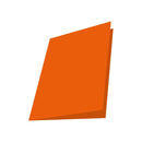 Mariola Pack de 50 Subcarpetas de Cartulina 180gr - Formato Folio - Ranura para Fastener - Color Naranja