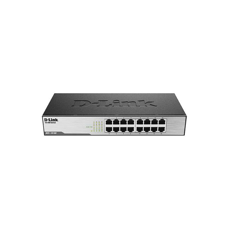 D-Link Switch 16 Puertos 10/100 Mbps no Gestionable