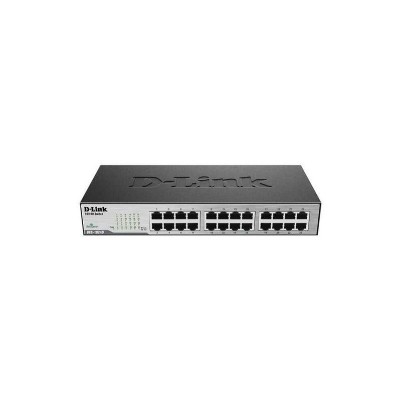 D-Link Switch 24 Puertos 10/100Mbps no Gestionable