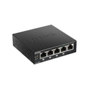 D-Link Switch 5 Puertos Gigabit 10/100/1000 Mbps - PoE+