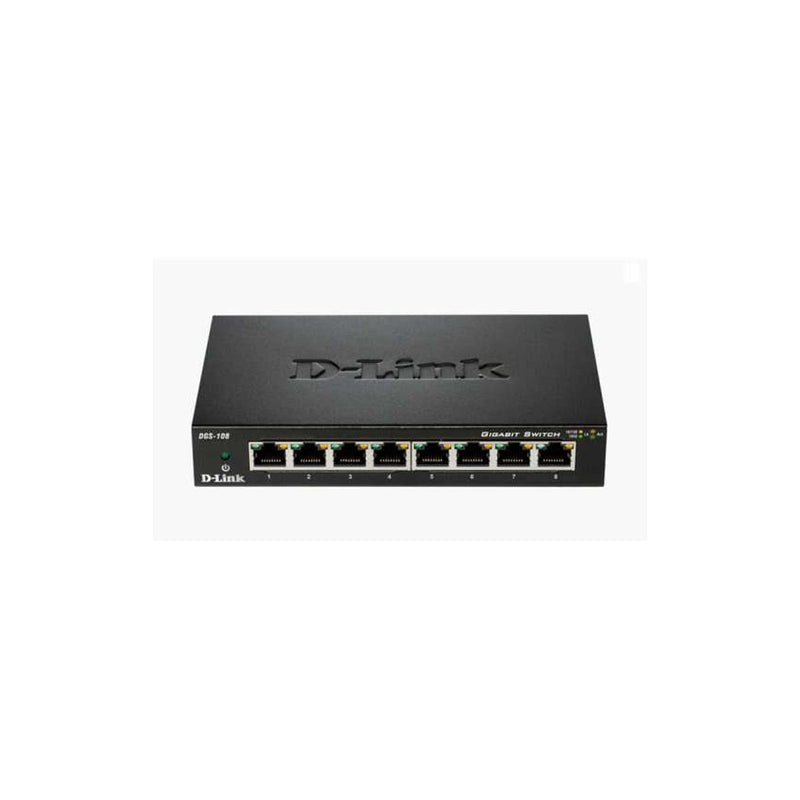 D-Link Switch 8 Puertos Gigabit 10/100/1000 Mbps