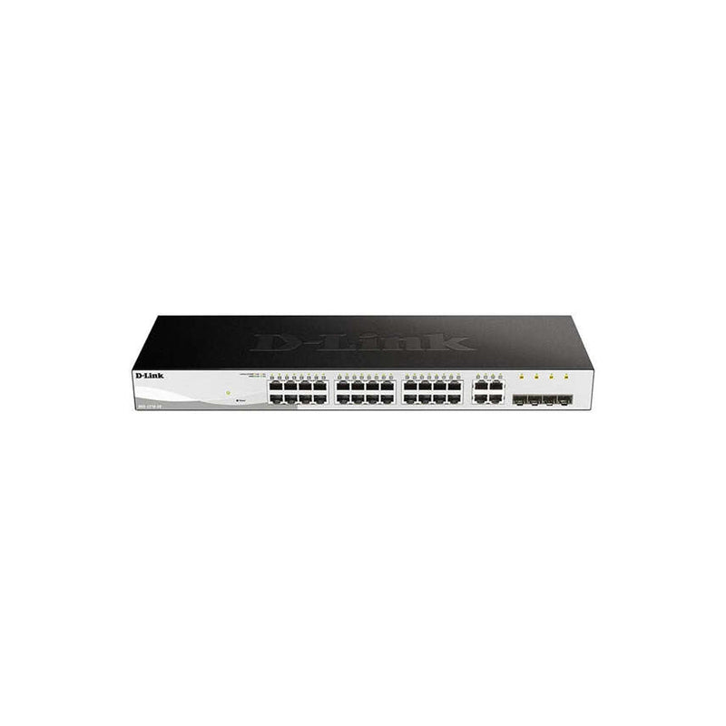 D-Link Switch Semigestionable 24 Puertos Gigabit + 4 Puertos Giga Combo